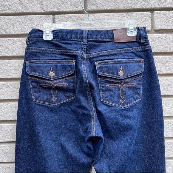 Lauren Ralph Lauren Dark Wash Boot Cut High Waist Jeans Sz8 - Picture 8 of 11